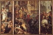 Peter Paul Rubens Saint Bavo About to Receive the Monastic Habit at Ghent oil painting artist
